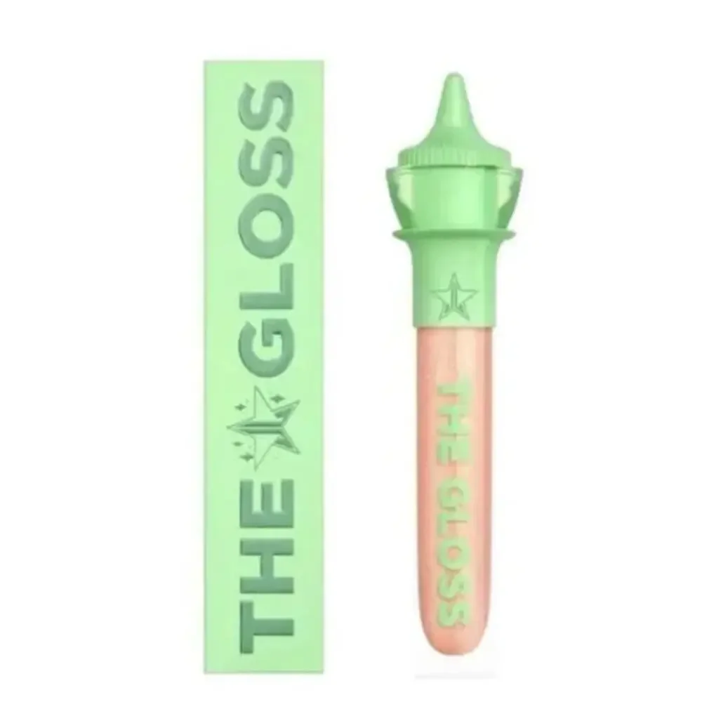 Jeffree Star The Gloss Paid in Full Gold Sheer Shimmer Glitter Lip Gloss NIB